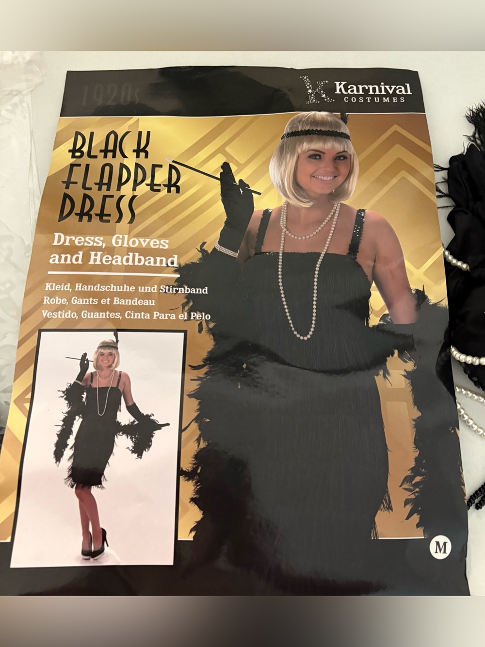 Black Flapper Costume